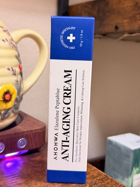 AHOHWA Elazulene Peptablue Anti-Aging Cream
