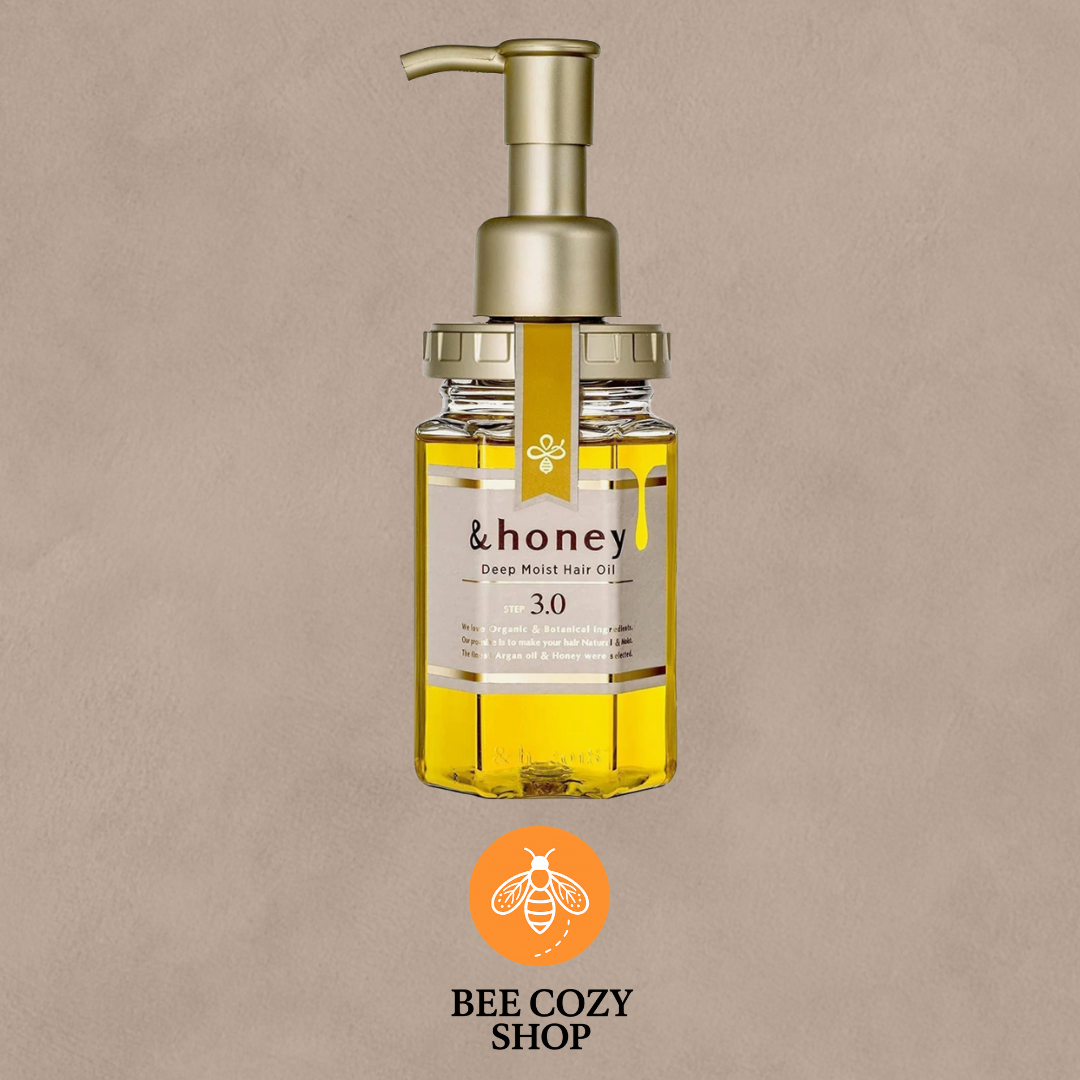 &Honey Deep Moist Hair Oil 3.38 FL OZ