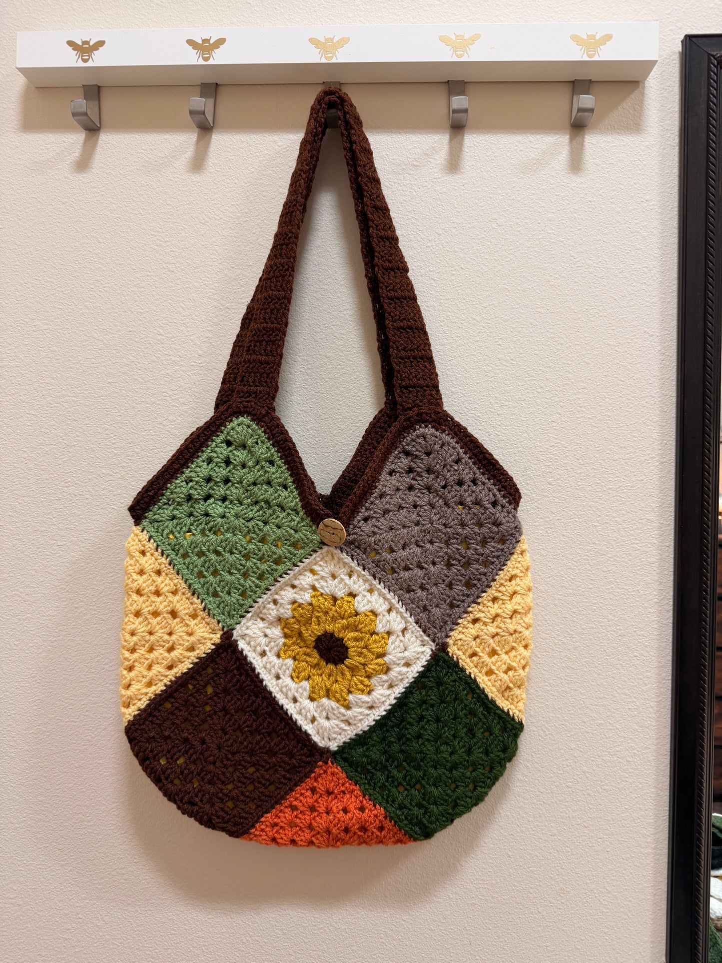 HANDMADE Bee Cozy Harvest Tote
