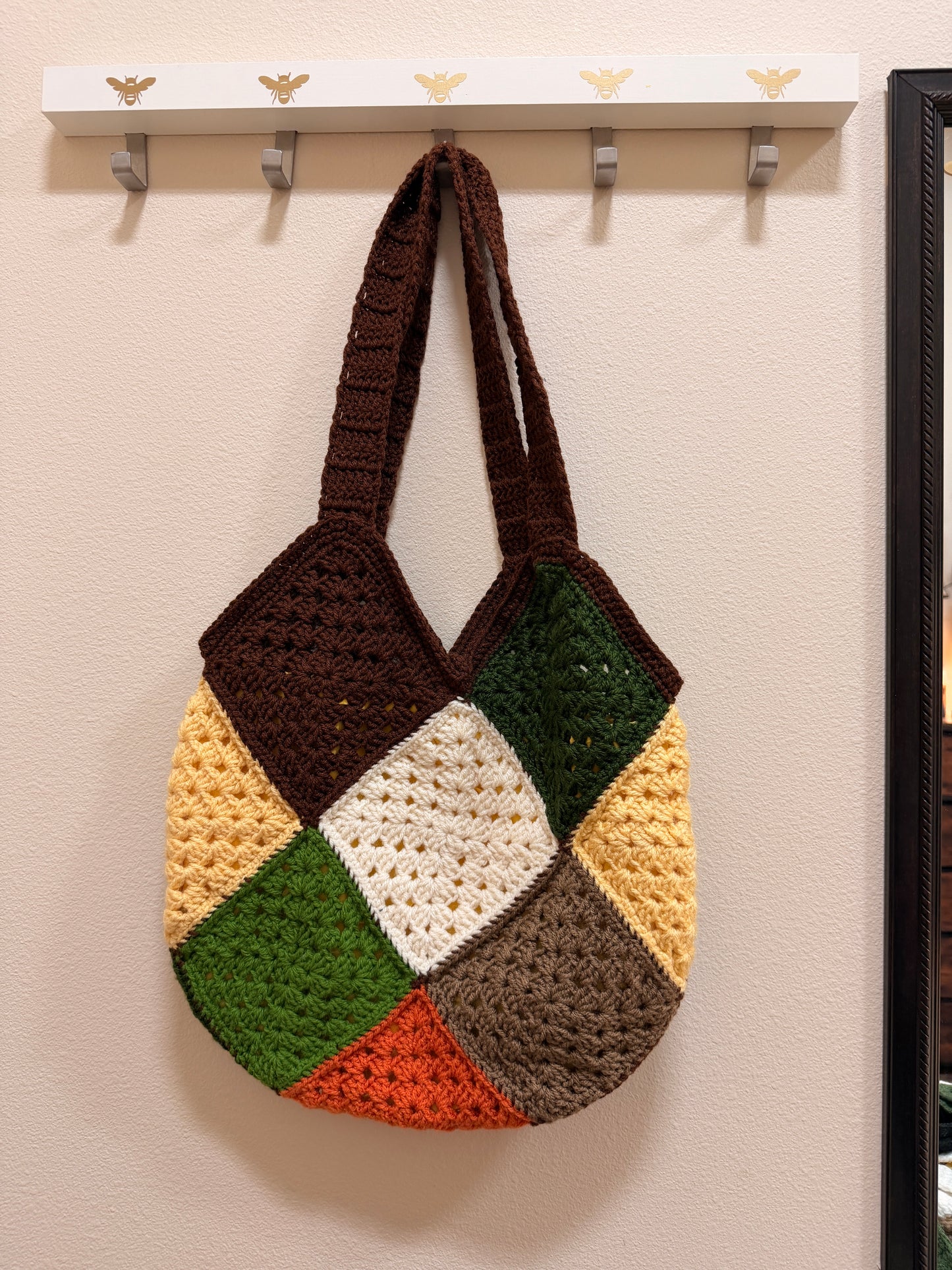 HANDMADE Bee Cozy Harvest Tote