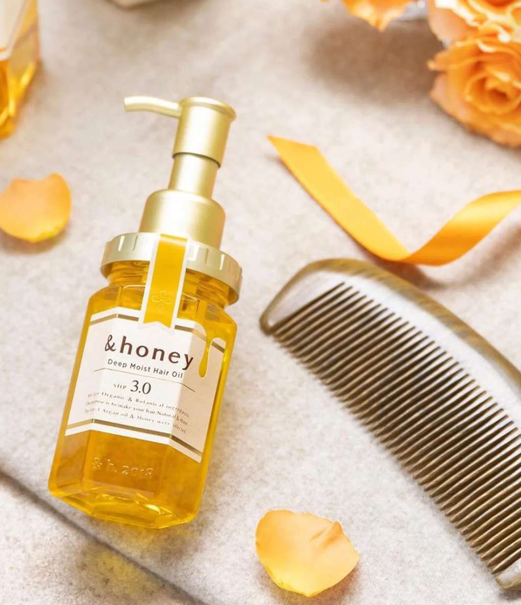 &Honey Deep Moist Hair Oil 3.38 FL OZ